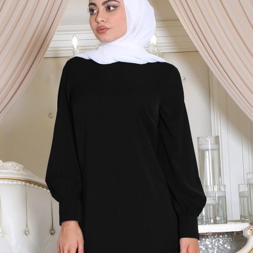 LuxeSoftBlouse Black